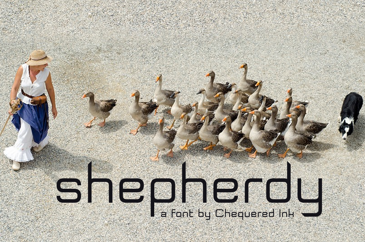 Shepherdy字体 1