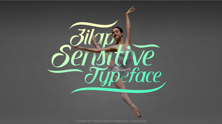 Zilap Sensitive字体 10
