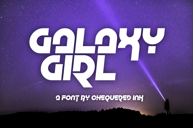 Galaxy Girl字体 1