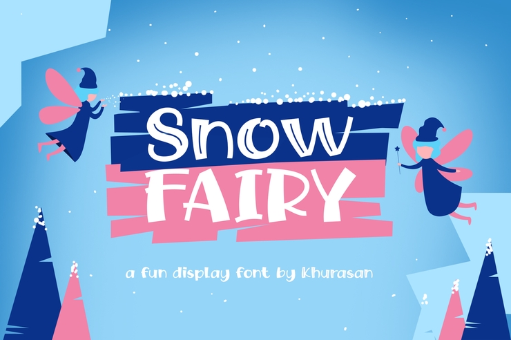 Snow Fairy字体 1