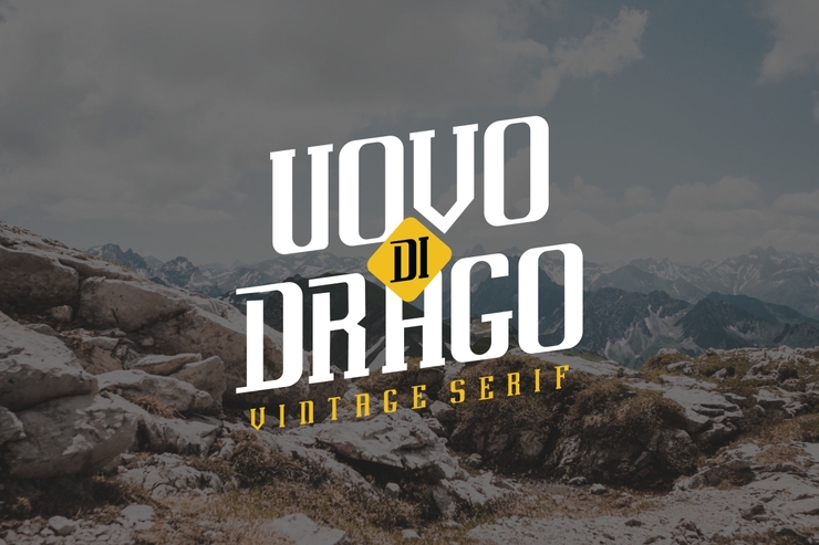 Uovo Di Drago字体 4