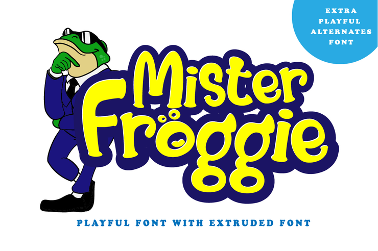 Mister Froggie Regular字体 2