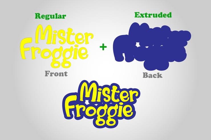 Mister Froggie Regular字体 4