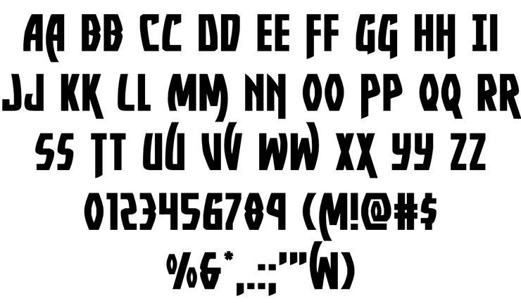 Yankee Clipper字体 5