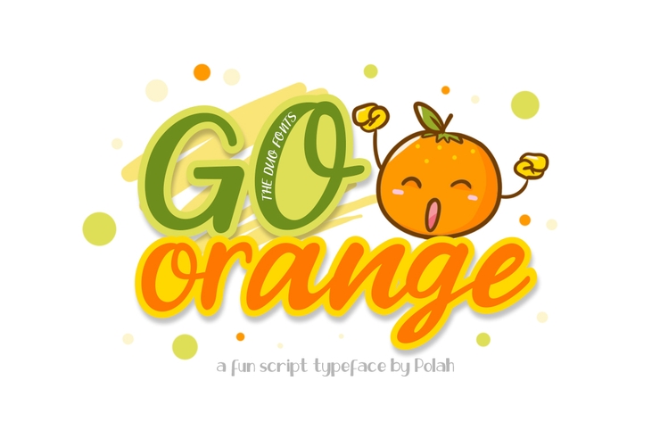 Go Orange字体 1