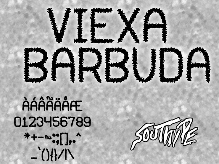 Viexa Barbuda St字体 1
