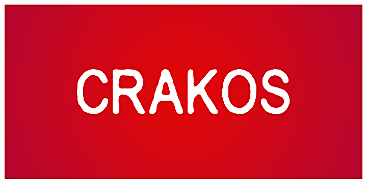 Crakos字体 1