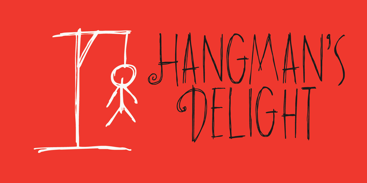 DK Hangmans Delight字体 1