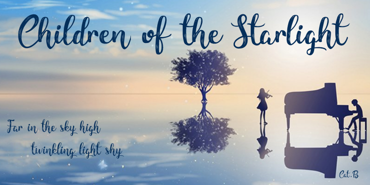 Children of the Starlight字体 1