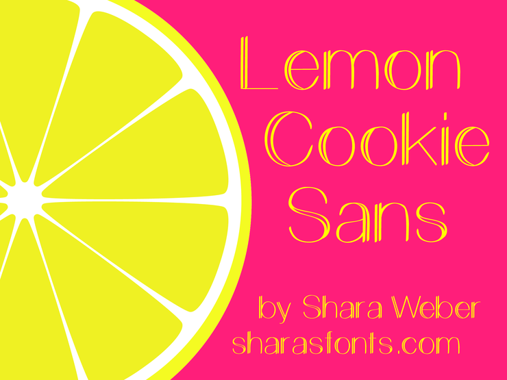 Lemon Cookie Sans字体 1