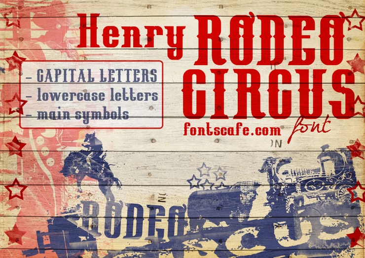HenryRodeoCircus_demo字体 1