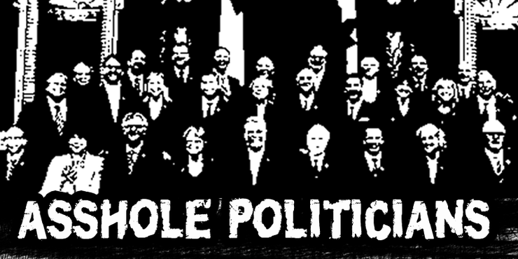 CF Asshole Politicians字体 1