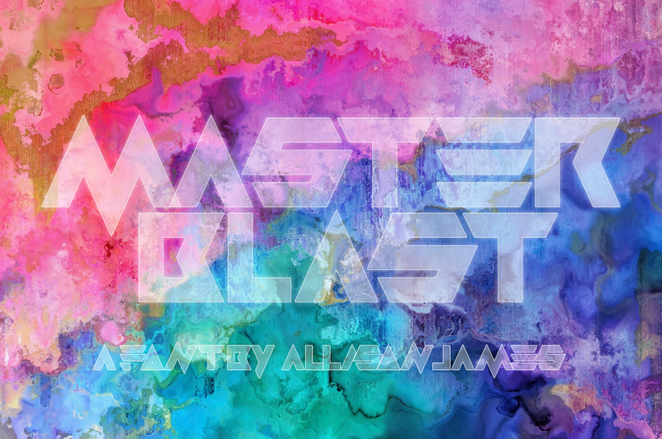 Masterblast字体 1