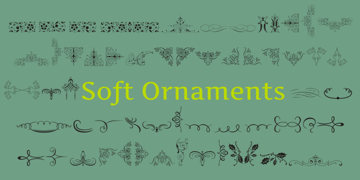 Soft Ornaments字体 1