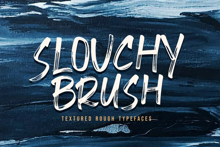 Slouchy Brush字体s字体 1