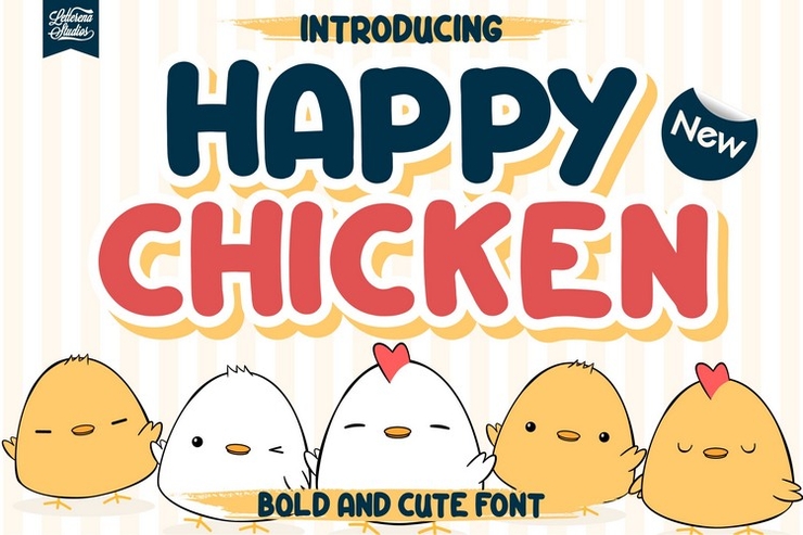 Happy Chicken字体 10