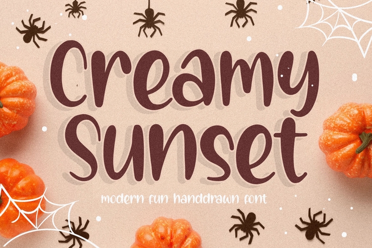 Creamy Sunset字体 1