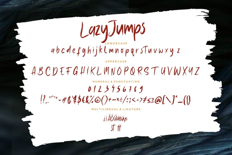 Lazy Jumps Sans Serif字体 3