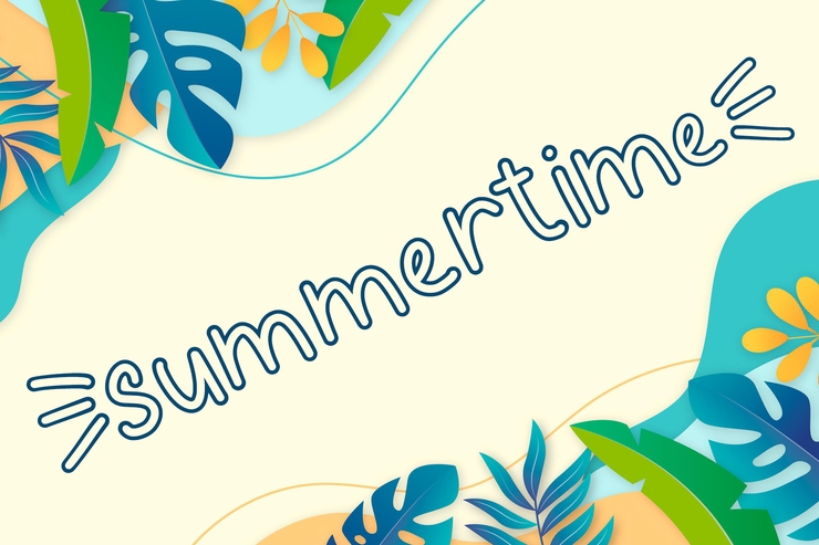 Summer Letter字体 4