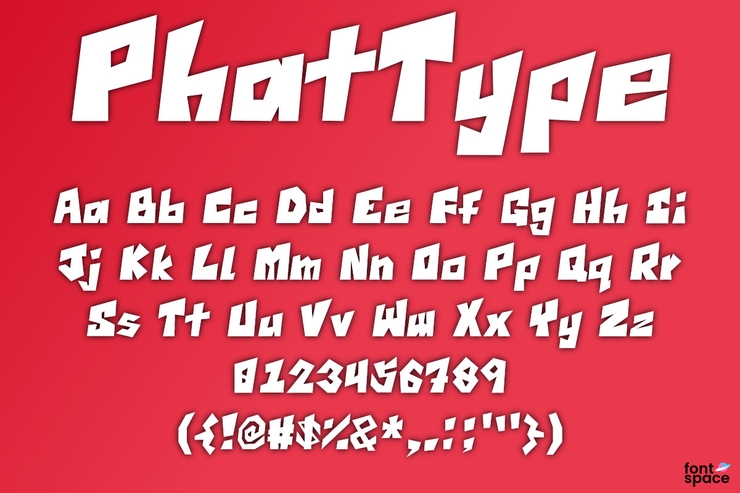 Phat Type字体 1