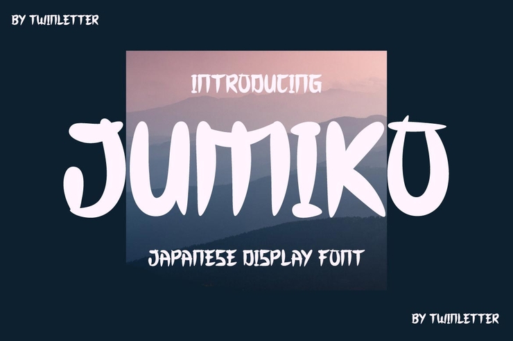 Jumiko字体 4