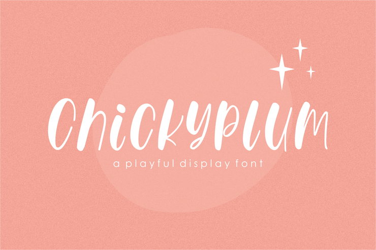 Chickyplum字体 2