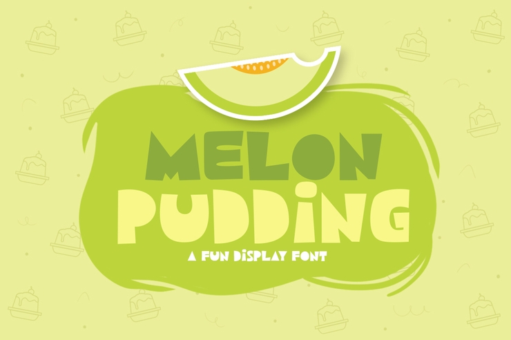 Melon Pudding字体 1