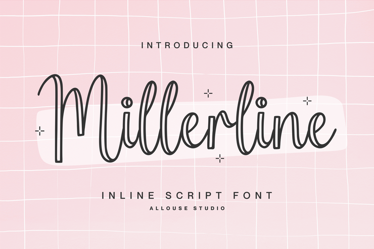 Millerline字体 6