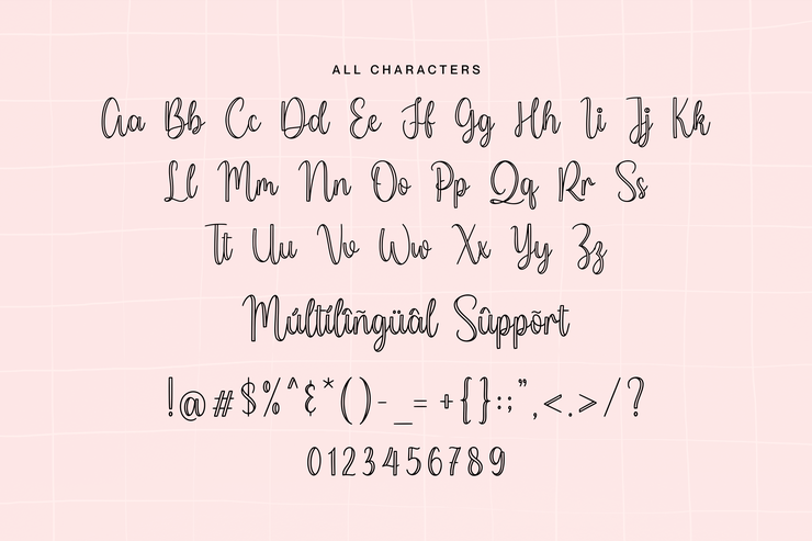Millerline字体 7