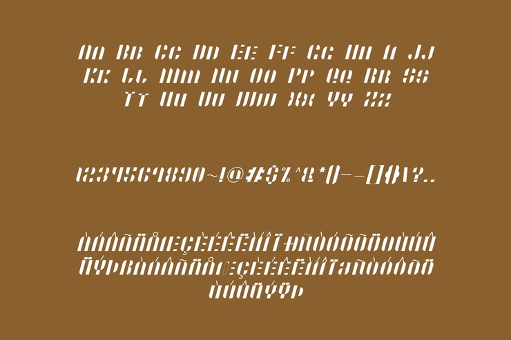 Gorasc字体 2