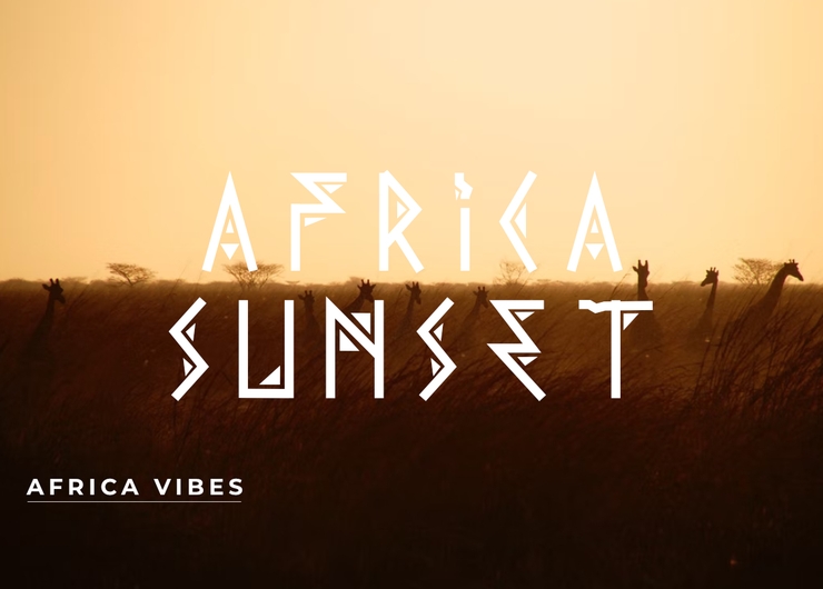 Africa Vibes字体 2