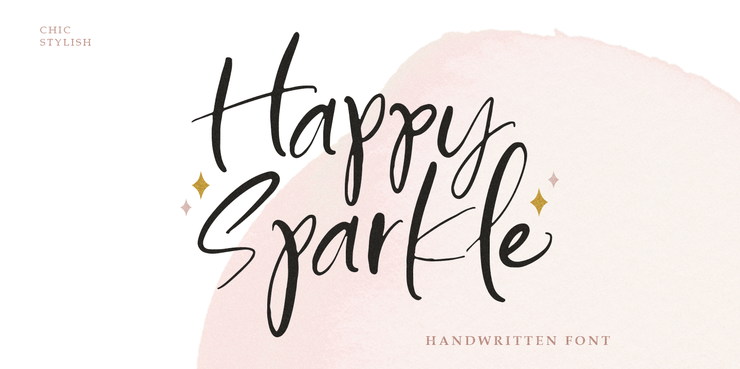 Happy Sparkle字体 1