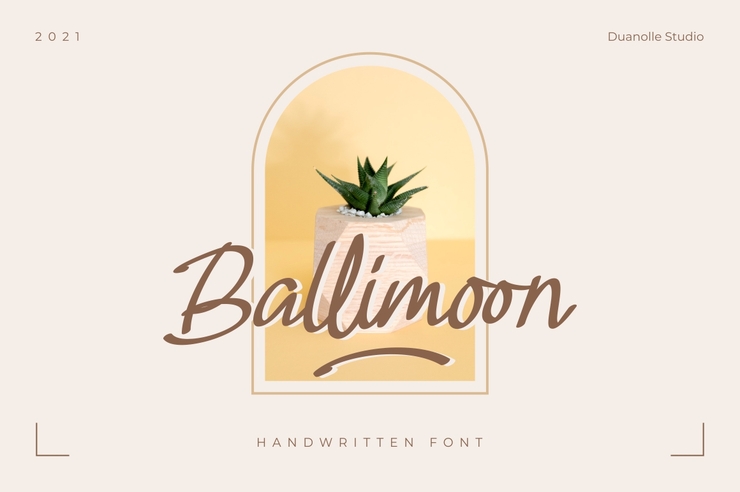 Ballimoon字体 6
