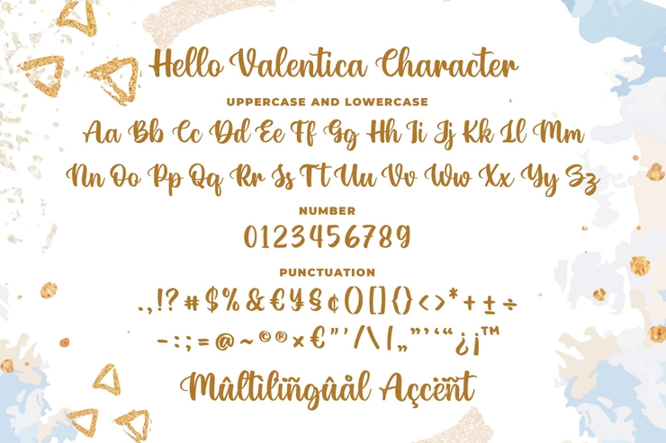 Hello Valentica字体 6