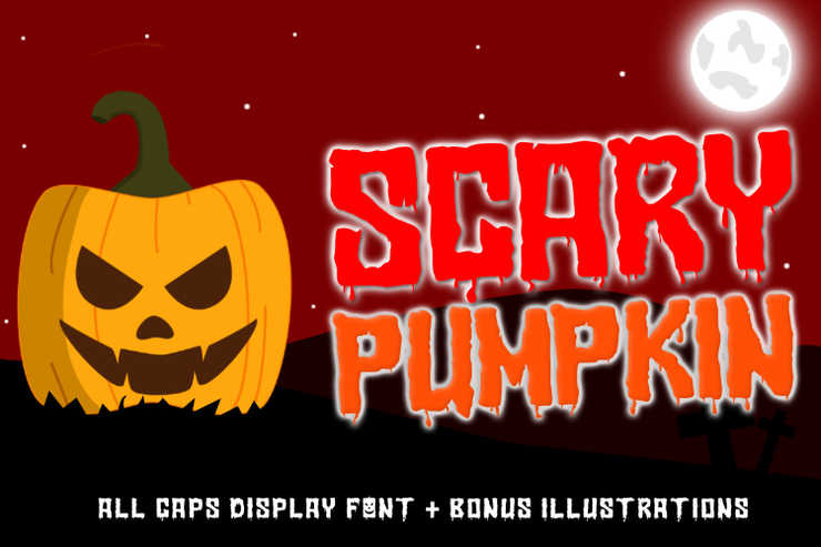 Scary Pumpkin字体 1