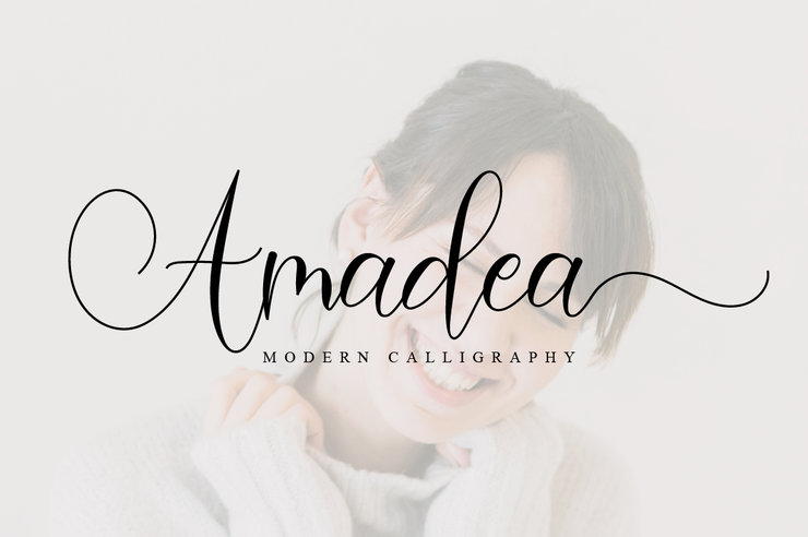 Amadea字体 1