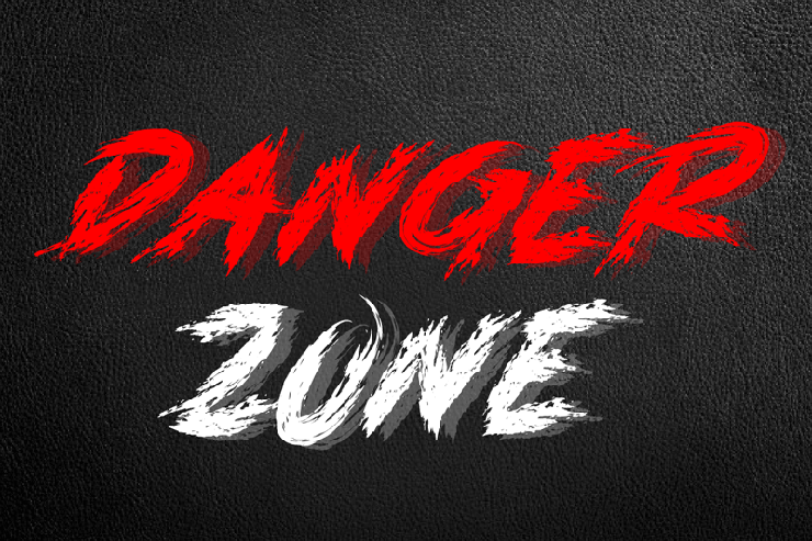 DANGER ZONE字体 1