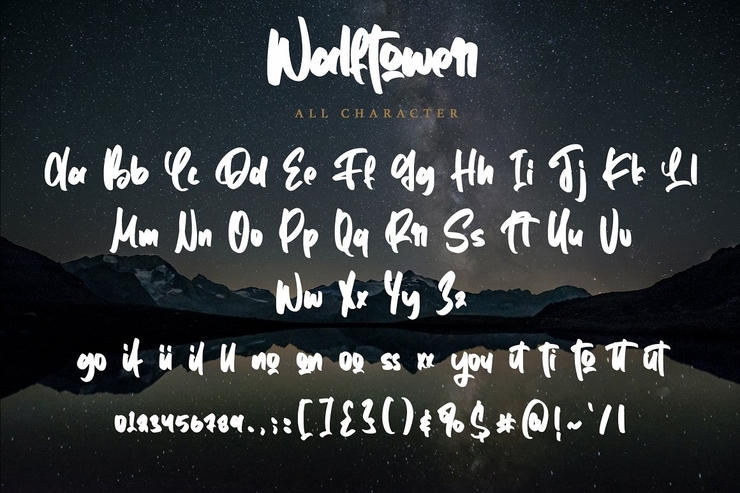 Walftower字体 2