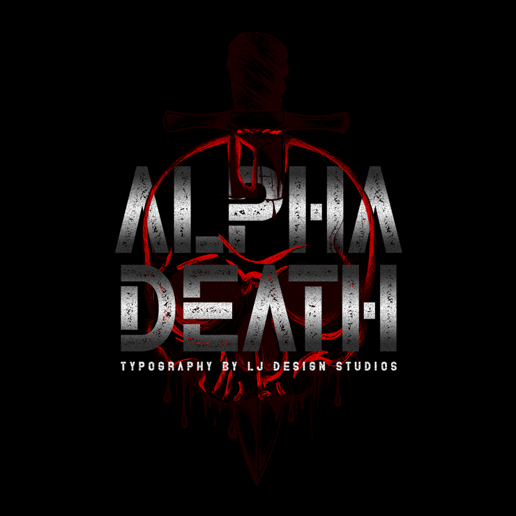 Alpha Death字体 3