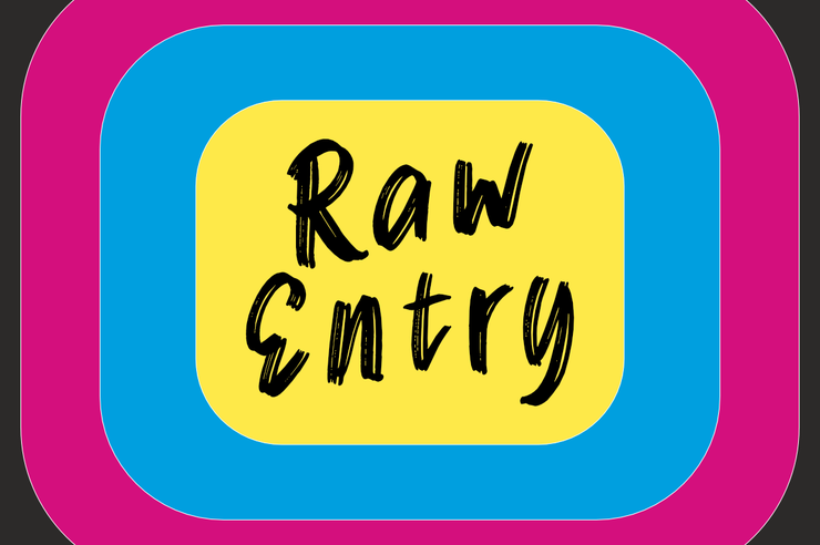 Raw Entry字体 2
