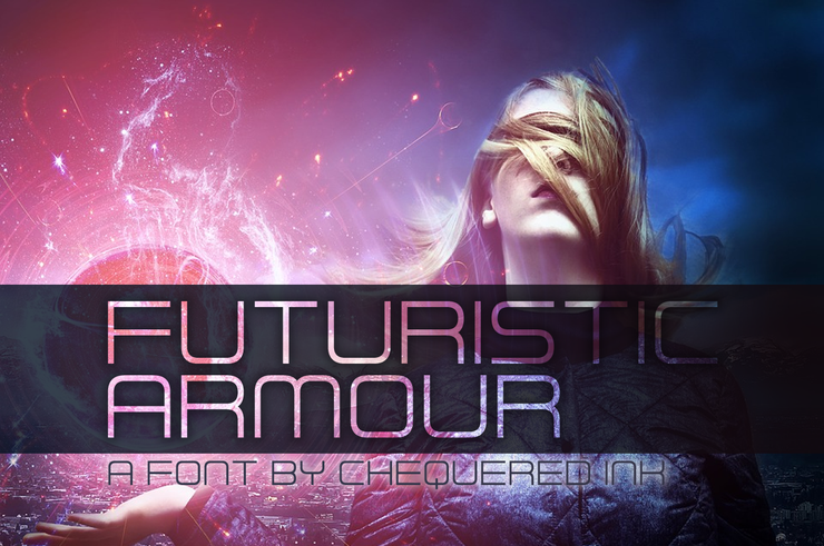 Futuristic Armour字体 1