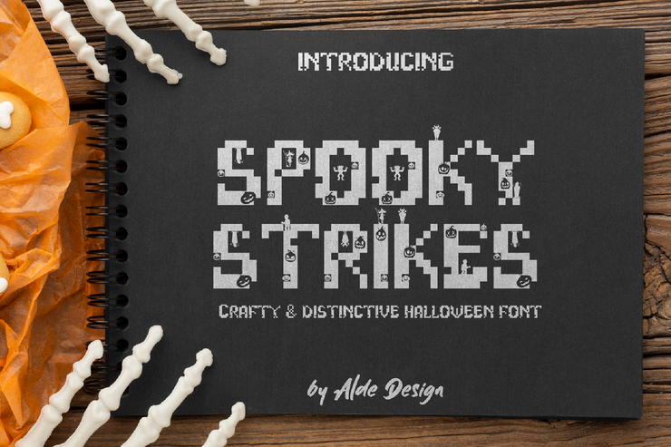 Spooky Strikes字体 9