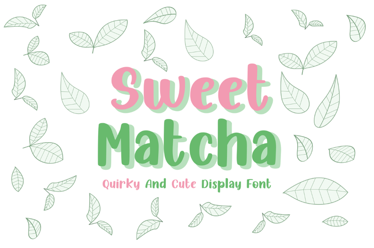 Sweet Matcha字体 7