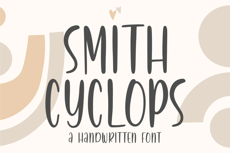 Smith Cyclops字体 5