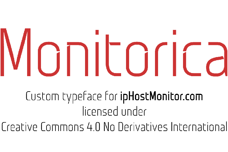 Monitorica字体 2