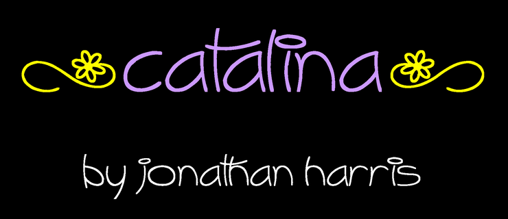 Catalina字体 1