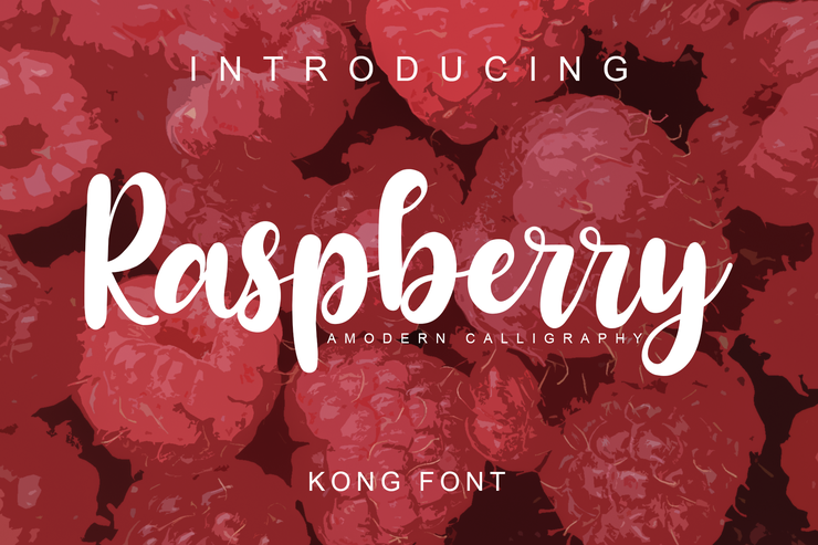 Raspberry字体 1