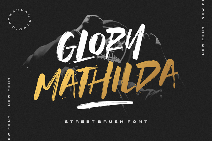Glory Mathilda字体 1