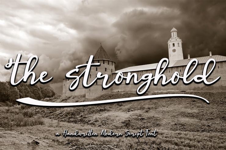 the stronghold字体 3
