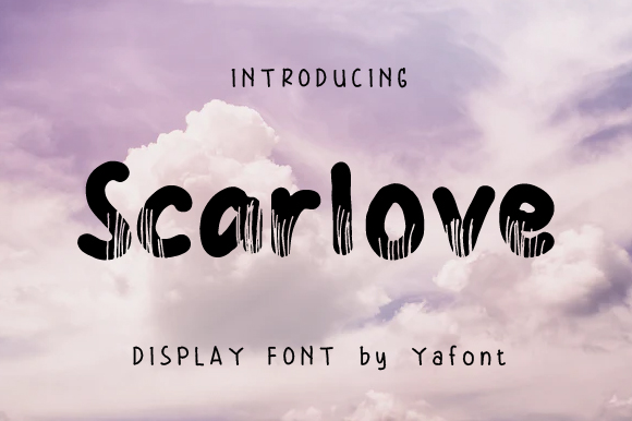 Scarlove字体 1